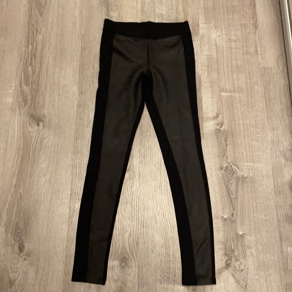 Express xs faux leather leggings